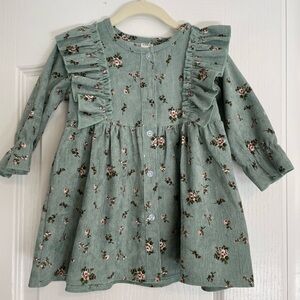 Floral dress, size 12months, never worn